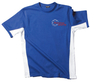 T-SHIRT BICOLORE AMBULANCIER